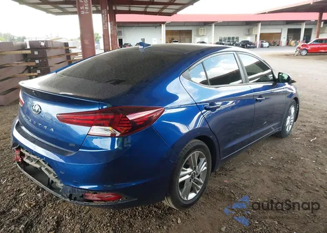 2019 Hyundai Elantra Sel из США, поврежденный, VIN 5NPD84LF9KH408830
